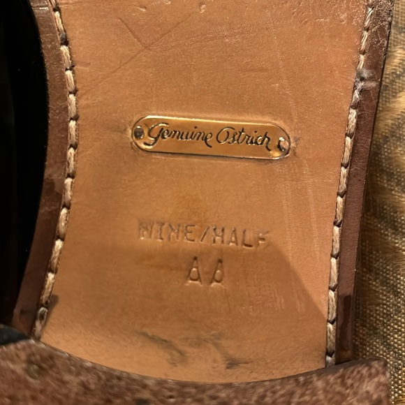 SANDRO MOSCOLNI MEN’S Genuine Alligator Designer Shoes EUC 9.5 AA Black Loafers - Picture 8 of 13